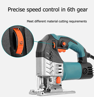 Scie Sauteuse Électrique Manuelle Multifonctionnelle Portable 500W pour la Coupe du Bois, Usage Domestique et Outils de Bricolage pour le Travail du Bois