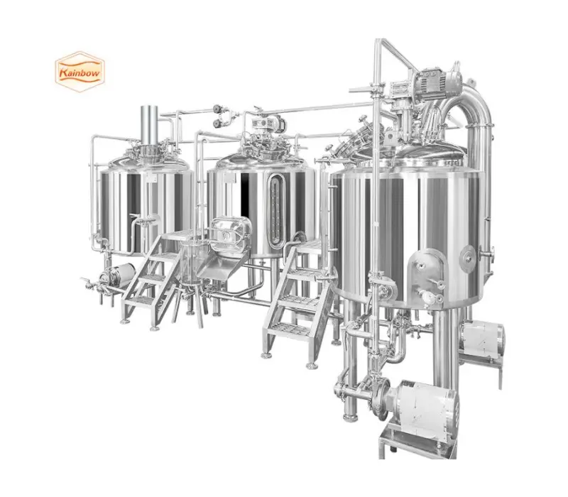 Brauhaus 500L Bierbrauensystemzubehör Mikrobrauerei zu verkaufen Mini-Brauerei