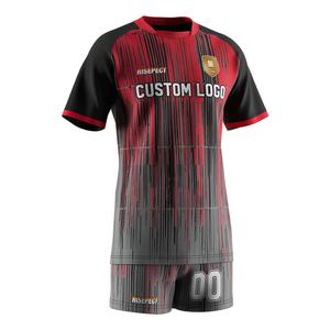 T-shirt d'été à col rond pour homme, sublimation, pour équipe sportive, Mexique, rugby, avec short - Product Image 3