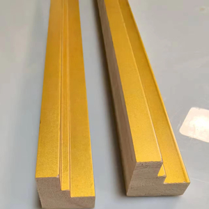 Modern Simple Gold Black Wood Photo Moulding Ornate Decorative Cheap <strong>Canvas</strong> <strong>Picture</strong> <strong>Frames</strong> for Wall Art - Product Image 1