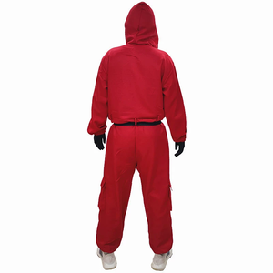 Venta caliente <span class=keywords><strong>de</strong></span> disfraces <span class=keywords><strong>de</strong></span> cosplay <span class=keywords><strong>de</strong></span> Halloween-Trajes rojos <span class=keywords><strong>de</strong></span> Money Heist para niños y adultos, incluyendo ropa <span class=keywords><strong>de</strong></span> juego <span class=keywords><strong>de</strong></span> rol y máscaras - Product Image 6