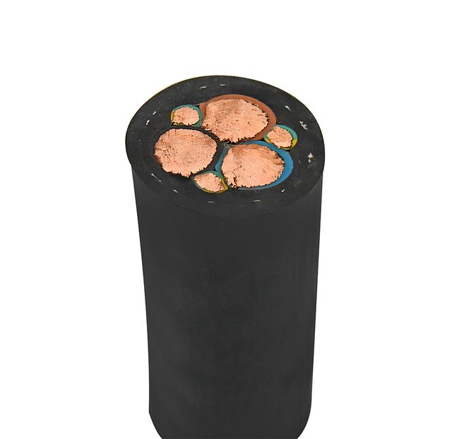 NSHTOU NSHTOU-J 3x95+3x50/3 3x70+3x35/3 3x150+3x70/3 Mm2 Rubber Sheathed Gantry Crane Cable