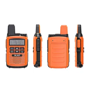 M12 Dual Band jarak pendek 2M, Walkie Talkie tampilan warna Mini LCD Ppt Diy Radio Ham H546