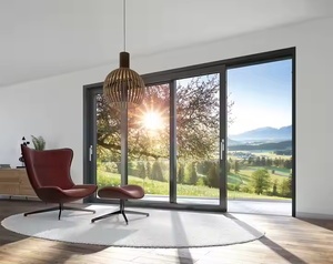 Porta Scorrevole in Alluminio con Ampia Apertura e Telaio Sottile per Case Moderne, Ville e Progetti Residenziali - Product Image 5