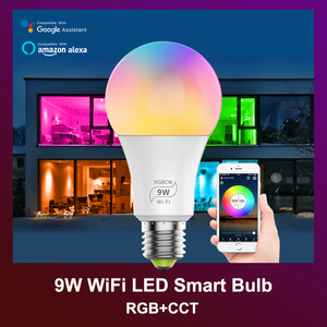 <span class=keywords><strong>Ampoule</strong></span> <span class=keywords><strong>LED</strong></span> Intelligente Télécommandée en Gros, RGB Dimmable, Contrôle par APP et Vocal pour Fêtes à Domicile - Product Image 4