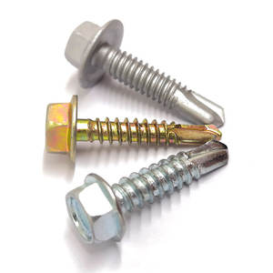 Tornillos Autoperforantes 드릴 금속 육각 머리 날개 자체 드릴링 나사 세탁기 - Product Image 4