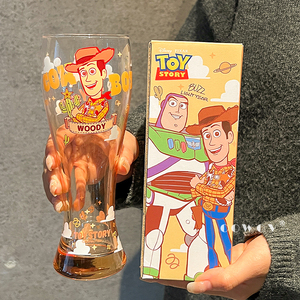 Vaso de Vidrio de 440 ml de Toy Story de Disney, para Agua, <span class=keywords><strong>Cerveza</strong></span> y Leche, para Oficina, Hogar, Regalos y la Copa Mundial 2026 - Product Image 2