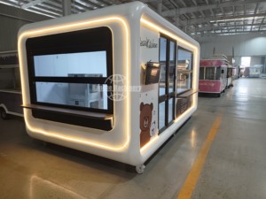 Chinese Retro Ice Cream Fast Food Truck Cart Coffee Consession Trailer <b>for</b> Sale Usa in China - Product Image 3