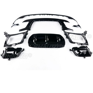 อุปกรณ์ตกแต่งรถยนต์สำหรับ Range Rover Velar ชุดแต่งกันชนหลัง สปอยเลอร์ ดิฟฟิวเซอร์ ป้องกันกันชน ชุดแต่งใต้กันชน - Product Image 5