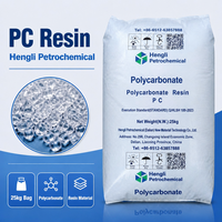 Granul Resin Polikarbonat PC Transparan Virgin Tahan Api untuk Wadah Plastik Transparan HC-30T