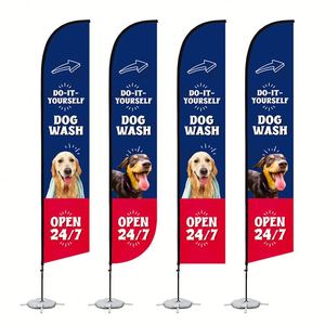 Bandera de Lágrima Resistente a la Intemperie de Alta Visibilidad con Temática de Acción de Gracias, Personalizada para las Ventas de Acción de Gracias - Product Image 1
