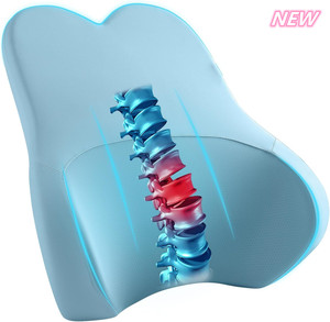 Nuovo Cuscino Ergonomico in Memory Foam <span class=keywords><strong>per</strong></span> <span class=keywords><strong>Sedia</strong></span>, Supporto Lombare <span class=keywords><strong>per</strong></span> Alleviare il Dolore alla Schiena, <span class=keywords><strong>per</strong></span> Ufficio e <span class=keywords><strong>Sedia</strong></span> - Product Image 1