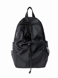 Zaino chic a pois in stile coreano per donna, borsa da scuola casual e versatile, zaino da viaggio leggero per studenti delle scuole medie - Product Image 5