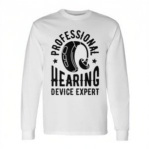 T-shirt à manches longues pour expert en appareils auditifs professionnels - Product Image 2