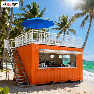 Bar Móvil al Aire Libre en Contenedor de Envío, Restaurante con Cocina, Fibra de Vidrio y Aluminio, para Venta de Aperitivos - Product Image 6