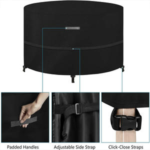 Outdoor Garden Furniture Cover Waterproof 420D Oxford Cloth Protector for Table Chair Sofa Round Cover for Outdoor Usage - Product Image 5