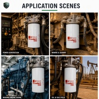 Filtre à carburant diesel FF202 à visser, remplacement direct pour les systèmes de carburant des moteurs diesel industriels lourds V28/K38/K50
