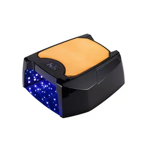 Professional Sun uv 90W Best pro LED Nail Dryer lampade in metallo all'interno ricaricabile Cordless UV Led Nail lampada con base in metallo