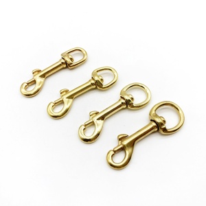 Ganci girevoli a molla con chiusura a moschettone per accessori per borsa in ottone a scatto ganci a scatto in ottone con gancio a scatto in ottone massiccio - Product Image 5