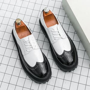 Mocasines de Microfibra para Hombre, Zapatos Casuales de Oficina, Cómodos, Duraderos, Transpirables, con Plataforma, para Verano - Product Image 3