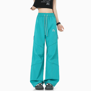 Unisex Spring Autumn Functional <strong>Cargo</strong> Pants,High Street Streetwear <strong>Petite</strong> Fit Loose Breathable Outdoor Sport Casual <strong>Trousers</strong> - Product Image 5