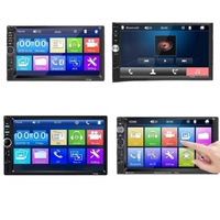 Reproductor MP5 para Coche de 7 Pulgadas 7010B 7012B 7018B con Imagen de Marcha Atrás HD y Doble Eje para CarPlay