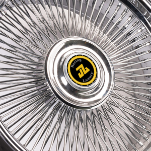 Jiangzao 2022 nuove ruote a raggi di filo forgiato 14 15 16 17 18 19 20 21 22 pollici 5x114 5x120 per cadillac thunderbird chevrolet - Product Image 3