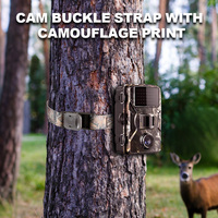 Sangles de sentier Sangle en polyester Faune Alligator 25mm Boucle à came Sangle d'arrimage de montage pour la chasse