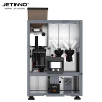 Máquina de Café y Chocolate Caliente Jetinno JL22-ES4C, Máquina Expendedora de Té y Espresso Automática de Sobremesa, Escenario OCS