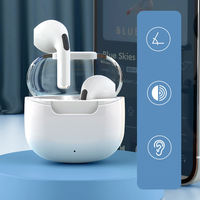 Écouteurs sans fil TWS Casque Mini In-Ear Design avec indicateur de batterie LED pour Huawei Android Apple iPhone Earbuds