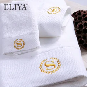 China Supplier High Quality 5 Star Luxury Hotel Bathroom Set Large Bath Towel