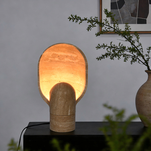 Lámpara de Mesa LED Moderna Nórdica de Mármol con Pantalla Multicolor Ecológica para Estudio, Sala de Estar, Dormitorio y Mesita de Noche - Product Image 3
