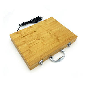 Spa Hot <span class=keywords><strong>Massage</strong></span> <span class=keywords><strong>Stone</strong></span> 16 Stück <span class=keywords><strong>Massage</strong></span> stein mit Aluminium Heizbox Wärme <span class=keywords><strong>massage</strong></span> <span class=keywords><strong>Kit</strong></span> Basalt Energy Stones - Product Image 5