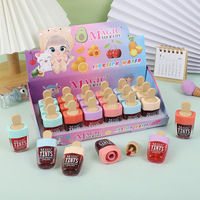 Vente en gros de gloss à lèvres brillant et aqueux en forme de crème glacée, 6 couleurs, gloss à lèvres hydratant, gloss à lèvres liquide scintillant