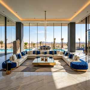 Nuevo Sofá en Forma de U de Lujo de Alta Gama con Tapicerí<span class=keywords><strong>a</strong></span> Árabe Majlis 2026, Personalizable para Muebles de Sala de Estar - Product Image 6