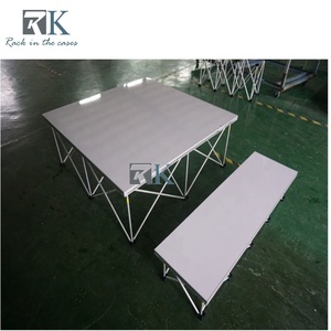 High Quality Aluminum Portable Retractable <b>Stage</b> <b>Platform</b> Mobile Outdoor Folding Aluminum Portable <b>Stage</b> for Events - Product Image 3