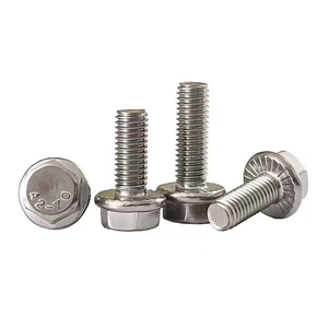 Perno Hexagonal con Brida de Acero Inoxidable de Alta Calidad WANGXUAN, Fabricado en China, Rosca Completa 70 80, Métrico DIN 6921 - Product Image 3