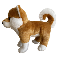 Jouets en peluche personnalisés pour chiens, Corgi, Bichon, frise, Husky, Yorkshire, Terrier, animaux, poupées