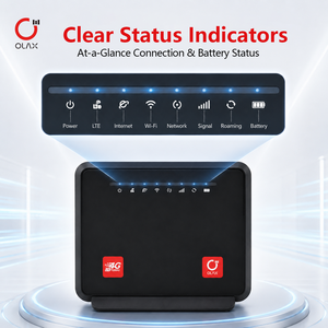 OLAX MC60 Hotspot Móvil Desbloqueado, Router Inalámbrico 4G, Puerto RJ45, Batería de 5000 mAh, Wifi 4G, 9 VPN, 300 Mbps, Compatible con Alta Velocidad - Product Image 4