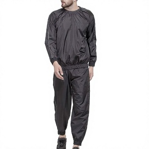 2024 Fábrica al por mayor Sauna Traje Nylon Poliéster Hecho Hombres Sauna Traje Venta caliente Hombres Sauna Traje - Product Image 1