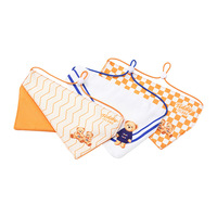 Bavoir imperméable pour chien, motif dessin animé mignon, accessoire pour petits chiens (pour Poodles et Bichon Frisé), nœud papillon décoratif pour chat