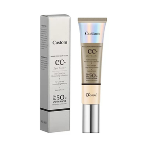 Corrector Profesional de Larga Duración a Prueba de Agua, Blanqueador e Iluminador, Humectante con Perlas, Protector Solar FPS <span class=keywords><strong>50</strong></span>+, Crema <span class=keywords><strong>CC</strong></span> - Product Image 1