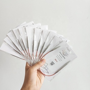 Agujas de Tejer Circulares Fijas de Acero Inoxidable de Primera Calidad Lotus Yarns HIMALAYA de 25 cm (10 Pulgadas) <span class=keywords><strong>para</strong></span> Calcetines, Guantes, Mangas y Puños - Product Image 6