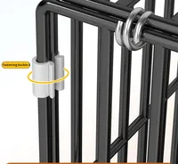 Ventes en gros de grandes cages à oiseaux, cages à perroquets en métal pliables, cages à oiseaux à double étage pour la reproduction