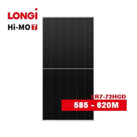 Panneau Solaire N-Type à Demi-Cellules HPDC avec Technologie PERC pour Hi-MO7 LR7 HGD 585-620M, BIPV/HJT/HBC MWT 585-620W Professionnel