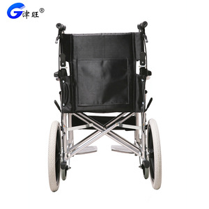 Fauteuil roulant manuel Jinwang pliable, léger, avec cadre en aluminium, pour personnes âgées et handicapées, aide à la mobilité - Product Image 3