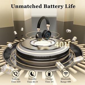 Mới có thể gập lại mic Tai nghe không dây Tai nghe bluetooth Ba chế độ kết nối bluetooth 5.3 + 2.4G kết nối không dây + 3.5 có dây - Product Image 6