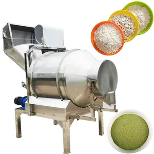 Silika gel Talc bubuk baja tahan karat mixer drum rotary mixer mixer dengan drum