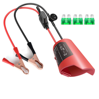 Adaptateur de batterie au lithium pour outils électriques Makita Dewei Mi Woqili Ubi, pince de batterie, pince crocodile avec interrupteur fusible