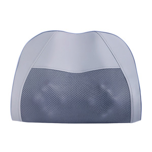 Masseur de cou et d'épaules gris moderne rechargeable avec fonction chauffante pour le cou, le dos, la taille, les jambes et la tête - Product Image 1